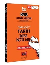 Yargı Yayınları 2022 KPSS Genel Kültür Kısa ve Öz Tarih Ders Notları Konu Kitabı - Yargı Yayınevi