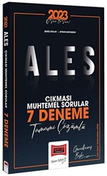 Yargı Yayınları 2023 ALES Çıkması Muhtemel Sorular Tamamı Çözümlü 7 Deneme - 1