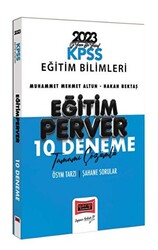 Yargı Yayınları 2023 KPSS Eğitim Bilimleri Eğitimperver Tamamı Çözümlü 10 Deneme - Yargı Yayınevi