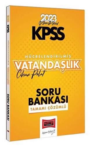 Yargı Yayınları 2023 KPSS Genel Kültür Hücrelendirilmiş Vatandaşlık Tamamı Çözümlü Soru Bankası - 1