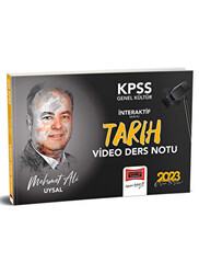 Yargı Yayınları 2023 KPSS Genel Kültür İnteraktif Tarih Video Ders Notları - 1