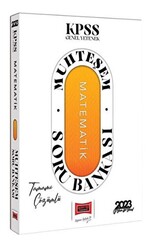 Yargı Yayınları 2023 KPSS Genel Yetenek Muhteşem Matematik Tamamı Çözümlü Soru Bankası - Yargı Yayınevi