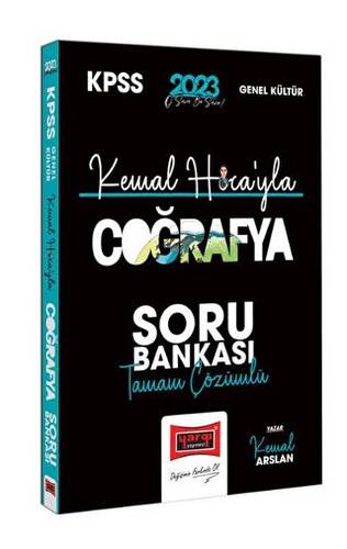 Yargı Yayınları 2023 KPSS Kemal Hoca`yla Coğrafya Tamamı Çözümlü Soru Bankası - 1