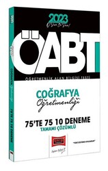 Yargı Yayınları 2023 KPSS ÖABT Coğrafya Öğretmenliği Tamamı Çözümlü 10 Deneme - Yargı Yayınevi