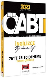 Yargı Yayınları 2023 KPSS ÖABT İngilizce Öğretmenliği 10 Deneme - Yargı Yayınevi