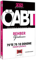 Yargı Yayınları 2023 KPSS ÖABT Rehber Öğretmen Tamamı Çözümlü 10 Deneme - Yargı Yayınevi