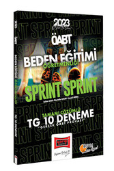 Yargı Yayınları 2023 KPSS ÖABT Sprint Beden Eğitimi Öğretmenliği Tamamı Çözümlü TG 10 Deneme Sınavı - 1