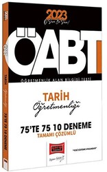 Yargı Yayınları 2023 KPSS ÖABT Tarih Öğretmenliği Tamamı Çözümlü 10 Deneme - Yargı Yayınevi