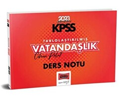 Yargı Yayınları 2023 KPSS Tablolaştırılmış Vatandaşlık Ders Notu - 1