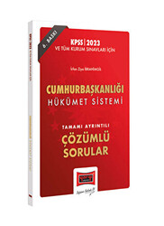 Yargı Yayınları 2023 KPSS ve Tüm Kurum Sınavları İçin Cumhurbaşkanlığı Hükümet Sistemi Tamamı Ayrıntılı Çözümlü Sorular - Yargı Yayınevi