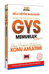 Yargı Yayınları 2023 MEB GYS Memurluk Kadrosu İçin Çıkmış Sorularla Desteklenmiş Konu Anlatımı - Yargı Yayınevi