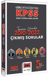 Yargı Yayınları 2024 KPSS GY-GK Lise Ortaöğretim Tamamı Çözümlü 2010-2022 Çıkmış Sorular - 1