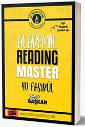 Yargı Yayınları Tüm Akademik İngilizce Sınavları İçin Academic Reading Master 40 Fasikül - 1