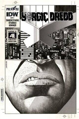 Yargıç Dredd Sayı: 13 Kapak B Artist Edisyon - 1