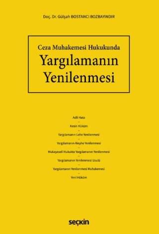 Yargılamanın Yenilenmesi - 1