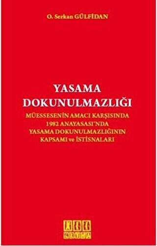 Yasama Dokunulmazlığı - 1