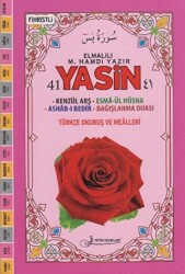Yasin Türkçe Okunuş ve Mealleri Kod F033 - Fetih Yayınları