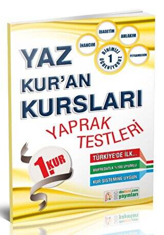 Yaz Kuran Kursları Yaprak Test 1. Kur - 1