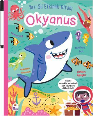 Yaz-Sil Etkinlik Kitabı – Okyanus Kalemli - 1