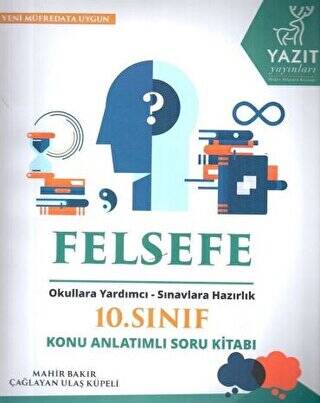 Yazıt 10. Sınıf Felsefe Konu Anlatımlı Soru Kitabı - 1