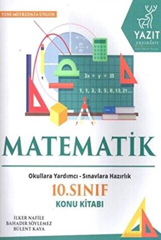Yazıt 10. Sınıf Matematik Konu Kitabı - 1
