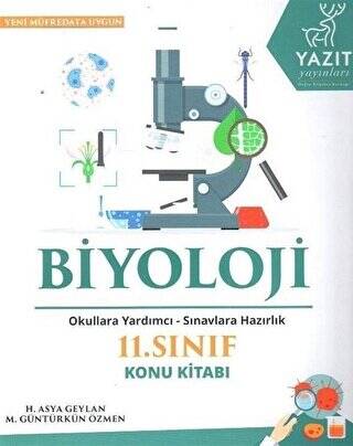 Yazıt 11. Sınıf Biyoloji Konu Kitabı - 1