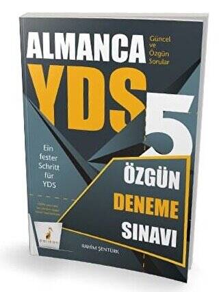 YDS Almanca Özgün 5 Deneme Sınavı - 1