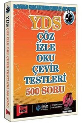 YDS Çöz İzle Oku Çevir Testleri 500 Soru - 1