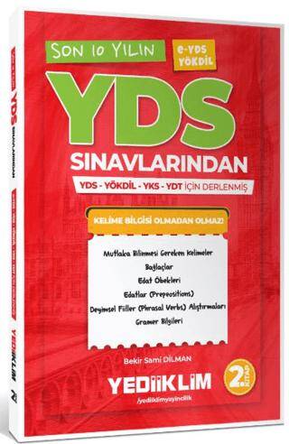 YDS E-YDS YÖKDİL Son 10 Yılın YDS Kelimeleri - 1