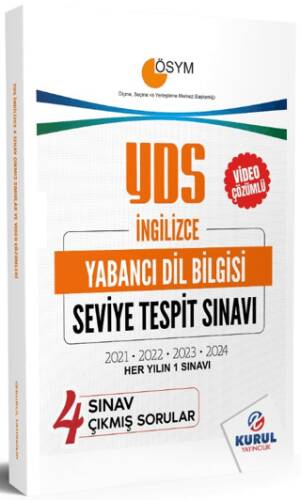 YDS İngilizce 4 Sınav Çıkmış Sorular - 1