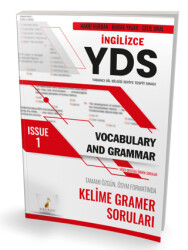 YDS İngilizce Vocabulary and Grammar Issue 1 - Pelikan Tıp Teknik Yayıncılık