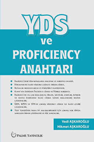 YDS ve Proficiency Anahtarı - 1