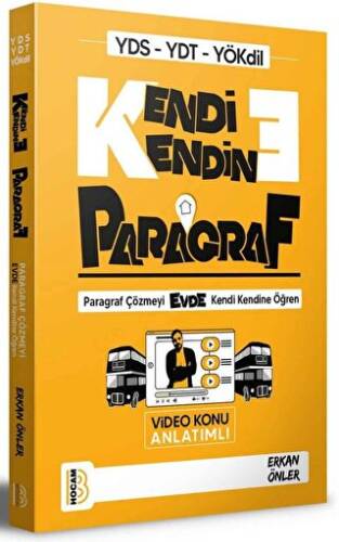 YDS YDT YÖKDİL Kendi Kendine Paragraf Video Konu Anlatımlı - 1