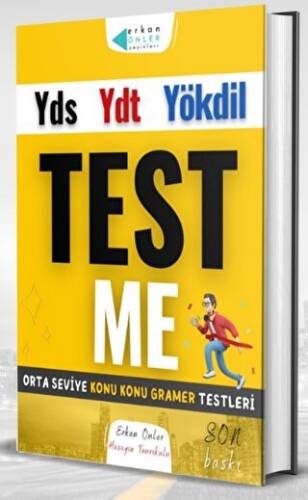 YDS YDT YÖKDİL Test Me Orta Seviye Konu Gramer Testleri - 1