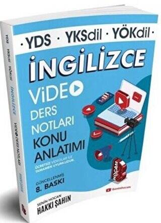 YDS YKSDİL YÖKDİL Video Ders Notları Konu Anlatımı - 1