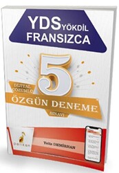 YDS YÖKDİL Fransızca Dijital Çözümlü 5 Özgün Deneme Sınavı - 1