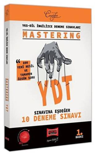 YDT Mastering YKS Dil İngilizce 10 Deneme Sınavı - 1