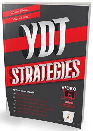 YDT Strategies Video Çözümlü Soru Bankası - 1