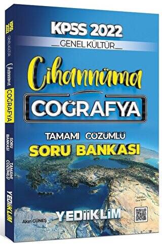 2022 KPSS Cihannüma Genel Kültür Coğrafya Tamamı Çözümlü Soru Bankası - 1