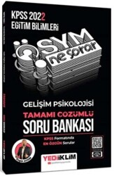 2022 KPSS Eğitim Bilimleri ÖSYM Ne Sorar Gelişim Psikolojisi Tamamı Çözümlü Soru Bankası - 1