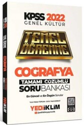 2022 KPSS Genel Kültür Coğrafya Temel Öğrenme Tamamı Çözümlü Soru Bankası - 1