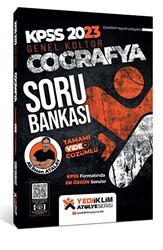 2023 KPSS Atölye Serisi Coğrafya Tamamı Video Çözümlü Soru Bankası - 1
