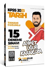 2023 KPSS Atölye Serisi Tarih Tamamı Çözümlü 15 Deneme Sınavı - 1