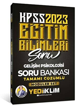 2023 KPSS Eğitim Bilimleri Gelişim Psikolojisi Tamamı Çözümlü Soru Bankası - 1