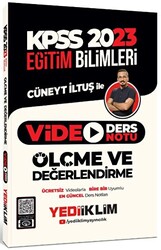 2023 KPSS Eğitim Bilimleri Ölçme ve Değerlendirme Video Ders Notu - 1