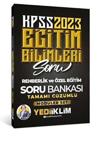 2023 KPSS Eğitim Bilimleri Rehberlik ve Özel Eğitim Tamamı Çözümlü Soru Bankası - 1