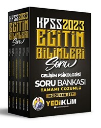 2023 KPSS Eğitim Bilimleri Tamamı Çözümlü Modüler Soru Bankası Seti - 1