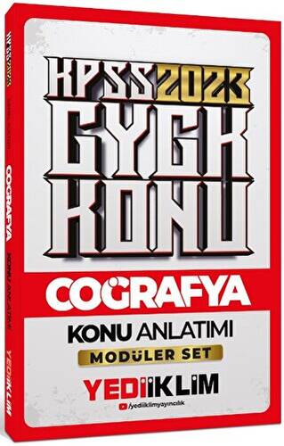 2023 KPSS Genel Kültür Coğrafya Konu Anlatımı - 1