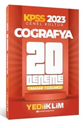 2023 KPSS Genel Kültür Coğrafya Tamamı Çözümlü 20 Deneme - 1
