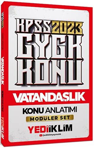 2023 KPSS Genel Kültür Vatandaşlık Konu Anlatımı - 1